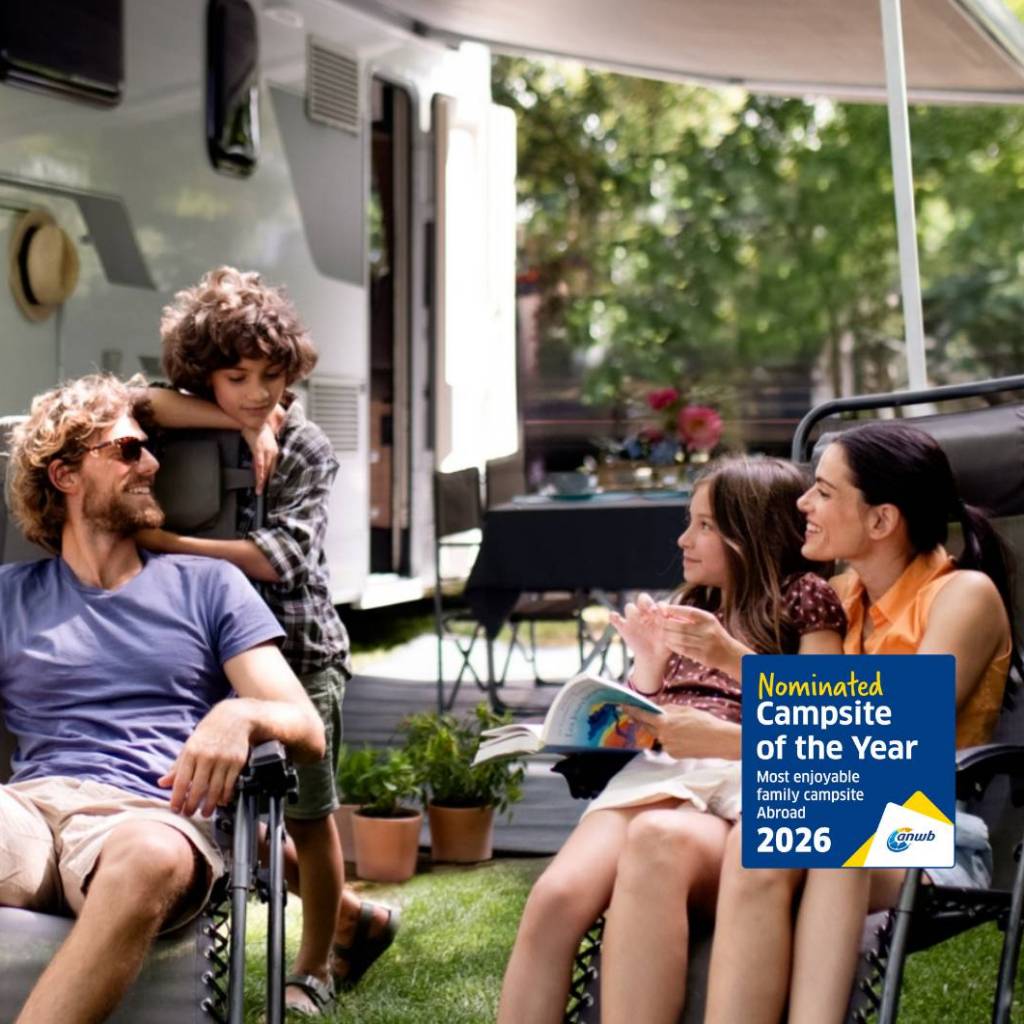 Wir gehören zu den Finalisten des ANWB Campingplatzes des Jahres 2026!